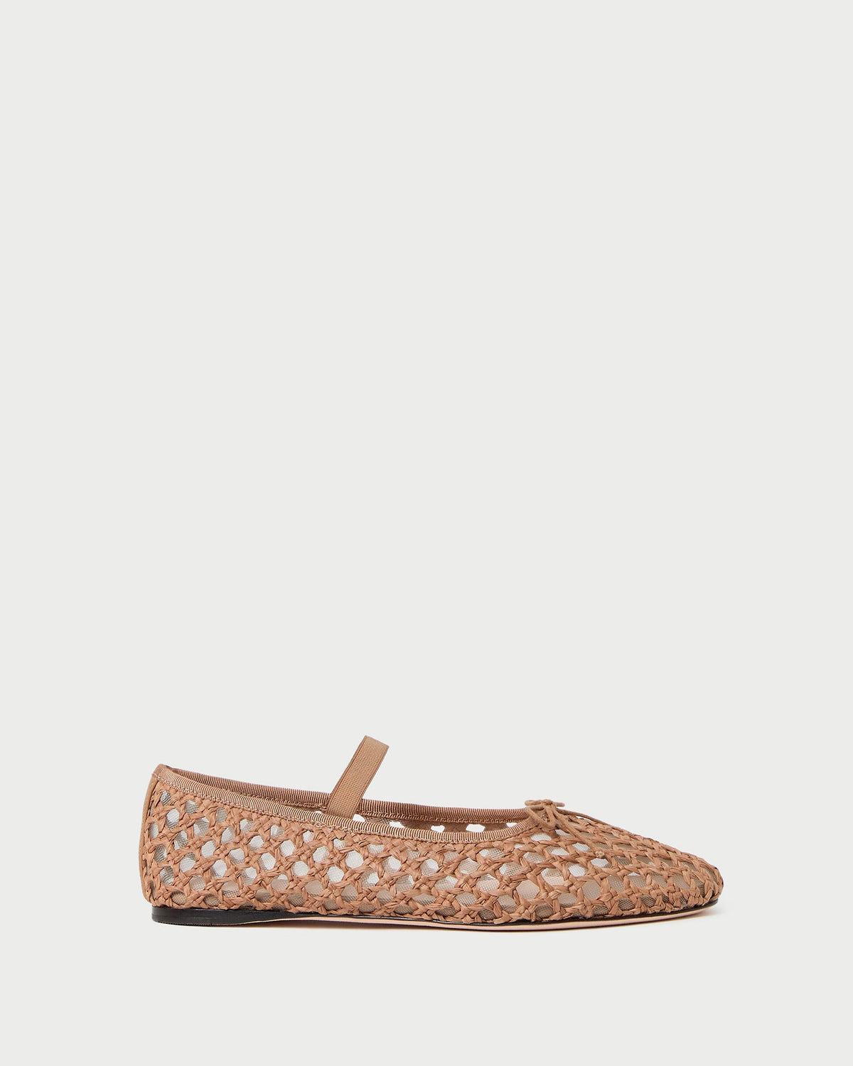 Loeffler Randall Quality - Leonie Brown Crochet Ballet Flat