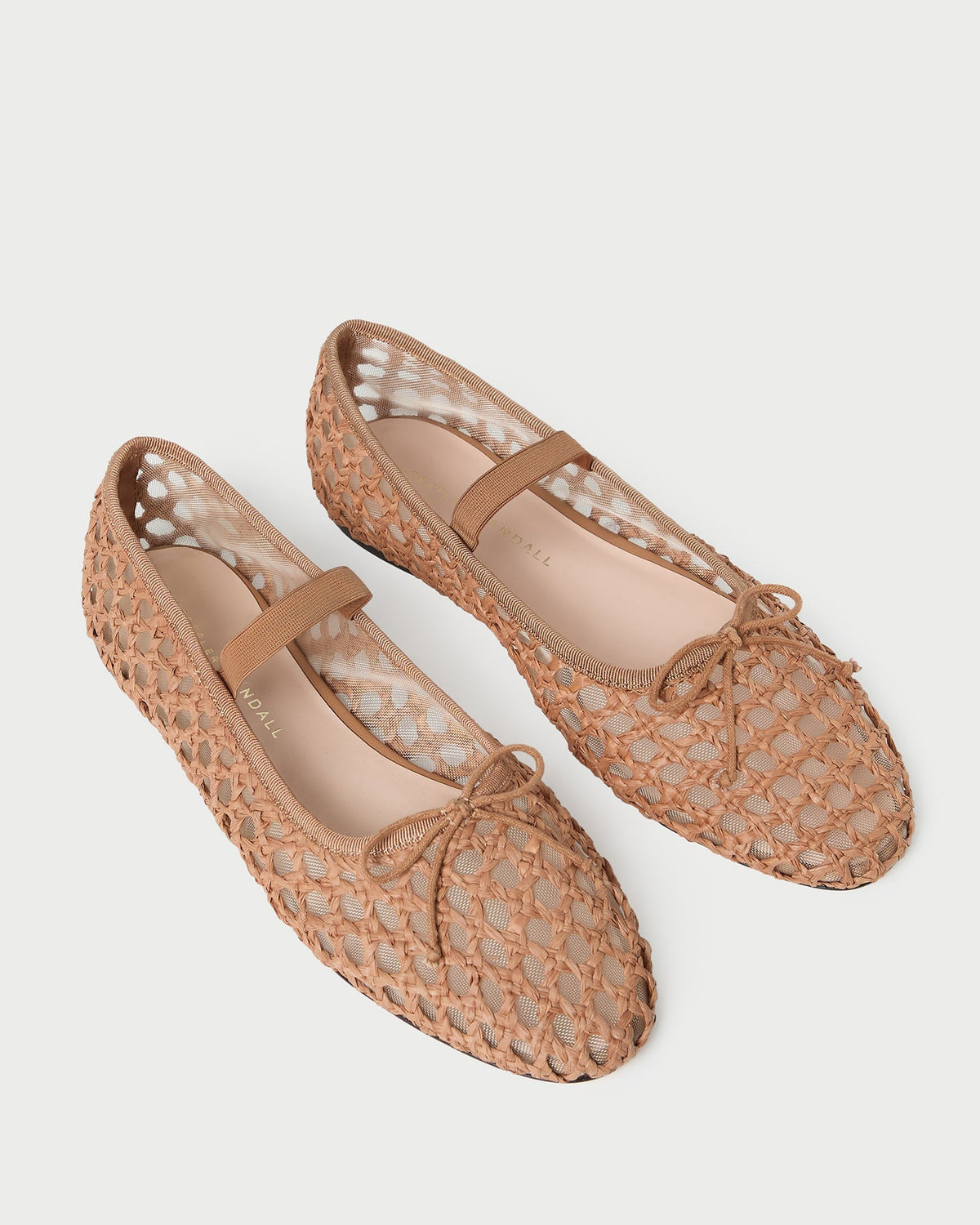 Loeffler Randall Quality - Leonie Brown Crochet Ballet Flat