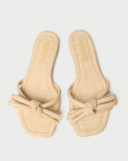 Loeffler Randall Trending - Hadley Natural Bow Sandal