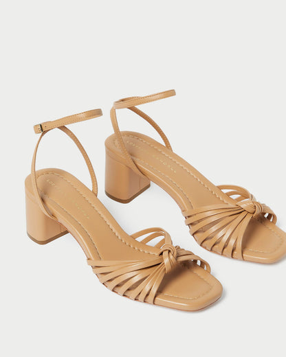 Loeffler Randall Recommended - Olivia Dune Knot Mid-Heel Sandal