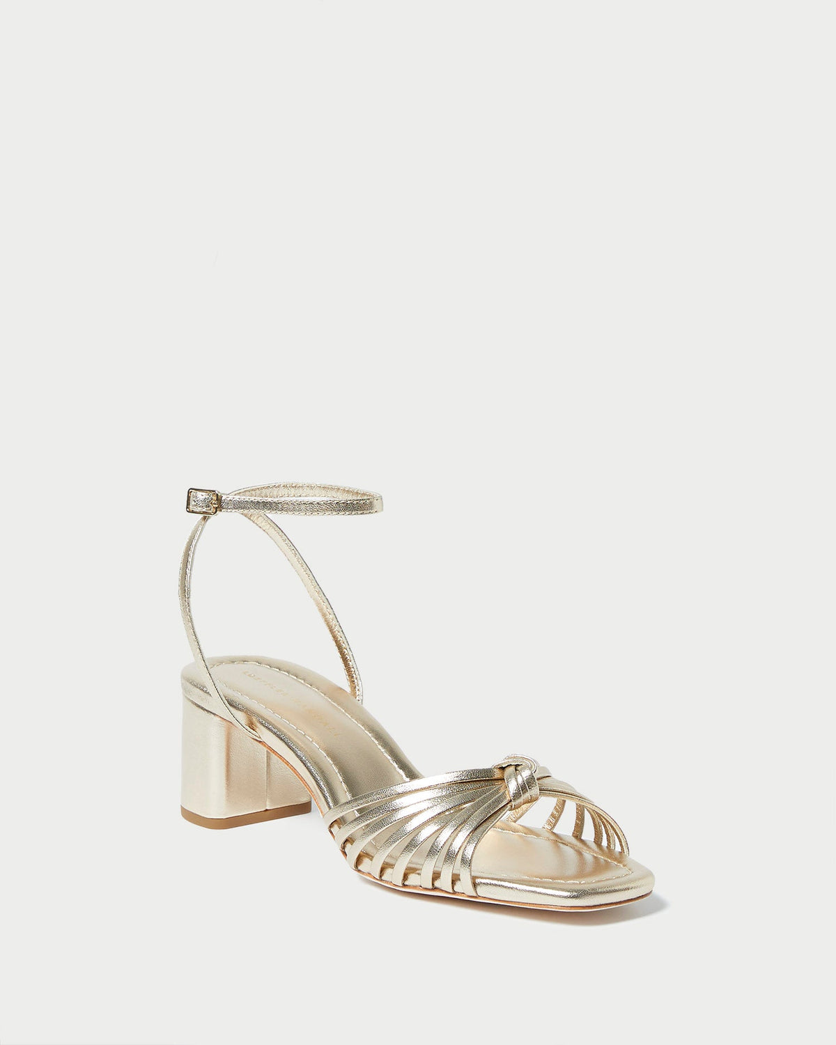 Loeffler Randall Quality - Olivia Champagne Knot Mid-Heel