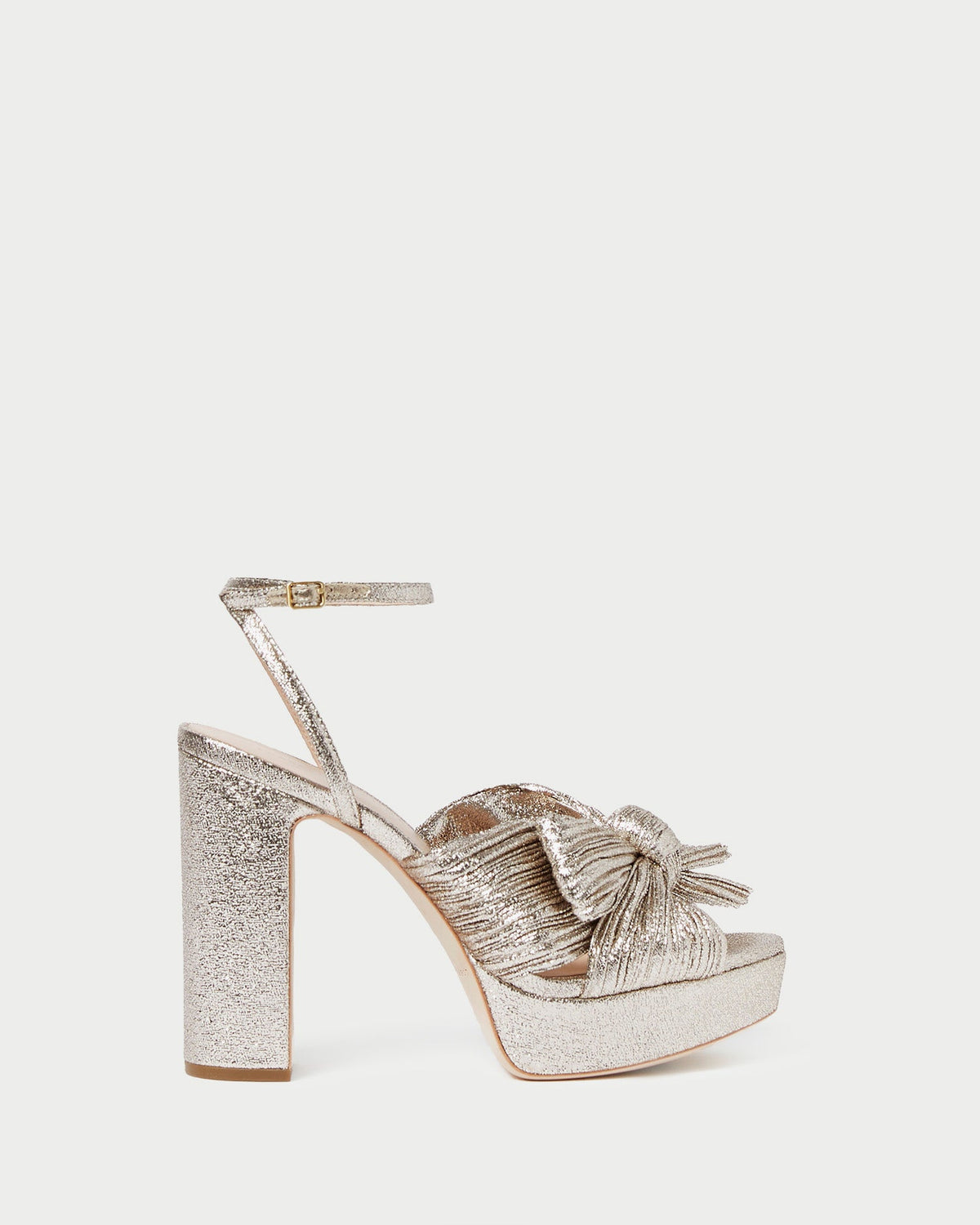 Loeffler Randall Value - Natalia Champagne Platform Bow Heel
