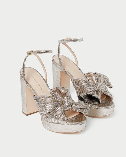 Loeffler Randall Value - Natalia Champagne Platform Bow Heel