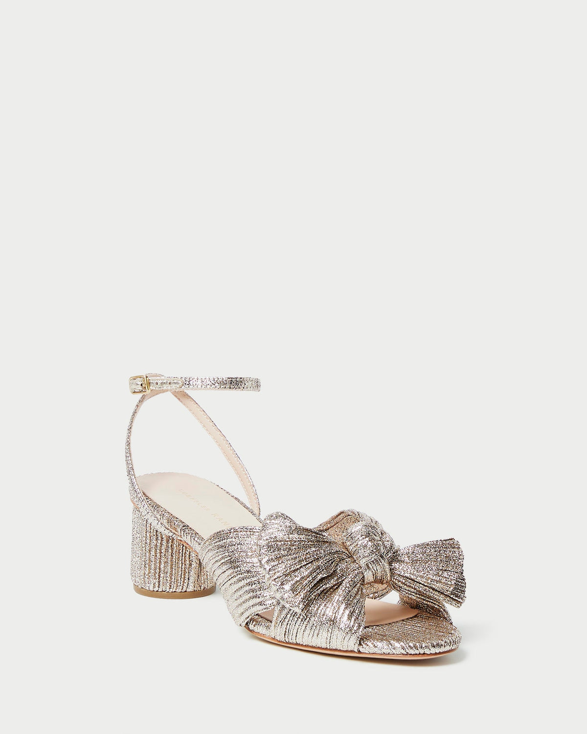 Loeffler Randall Best Price - Dahlia Champagne Pleated Bow Heel