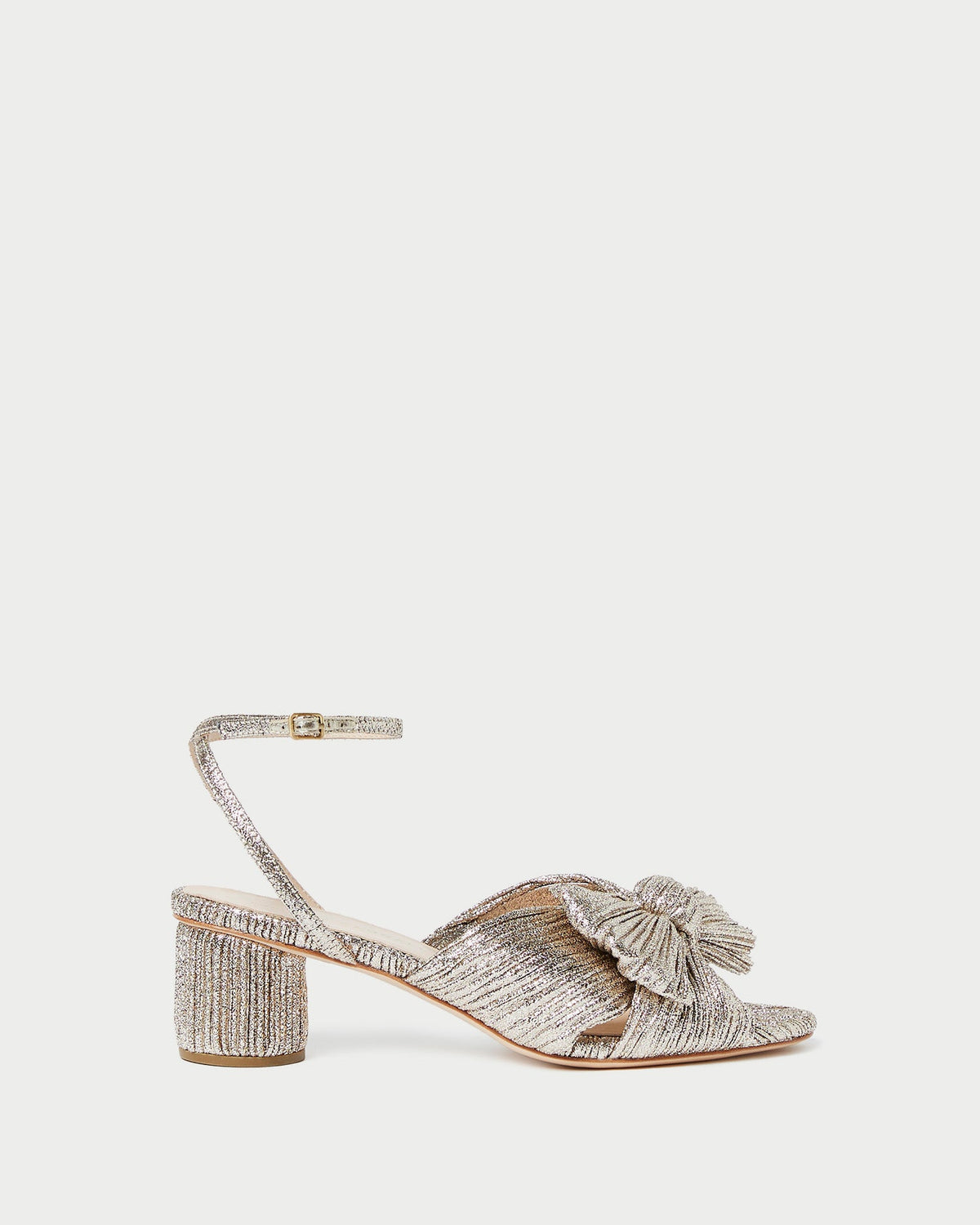 Loeffler Randall Best Price - Dahlia Champagne Pleated Bow Heel