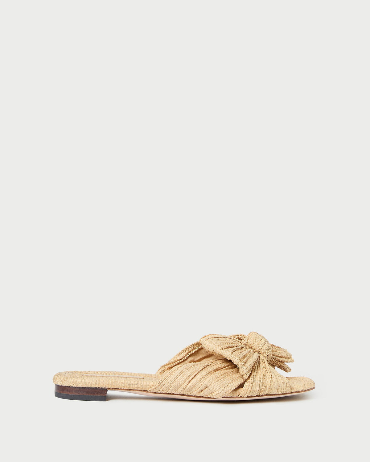 Loeffler Randall Everyday - Daphne Natural Bow Slide Sandal