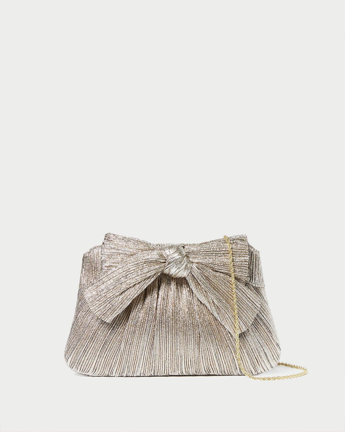 Loeffler Randall Latest - Rayne Champagne Bow Clutch