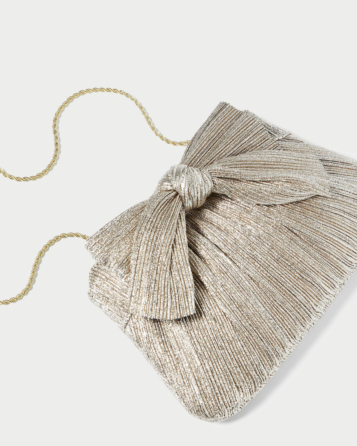 Loeffler Randall Latest - Rayne Champagne Bow Clutch