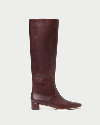 Loeffler Randall Premium - Indy Espresso Leather Tall Boot