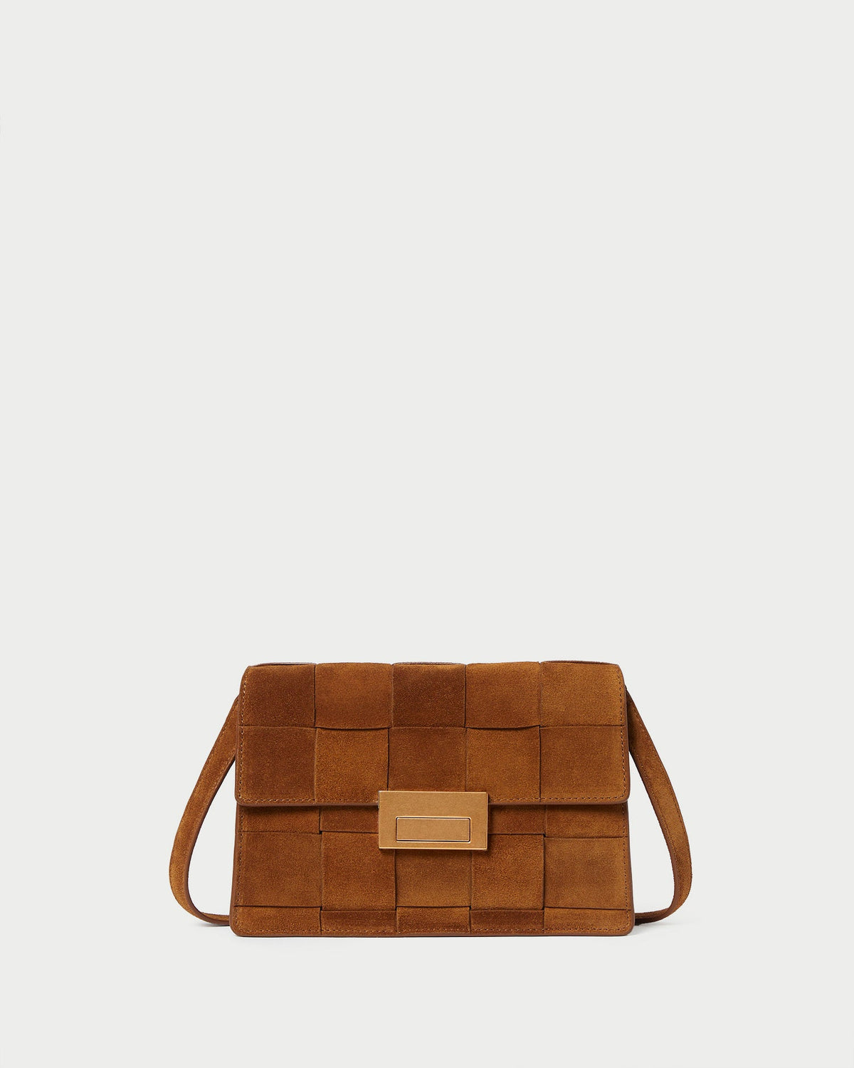 Loeffler Randall Value - Delphine Cacao Suede Shoulder Bag