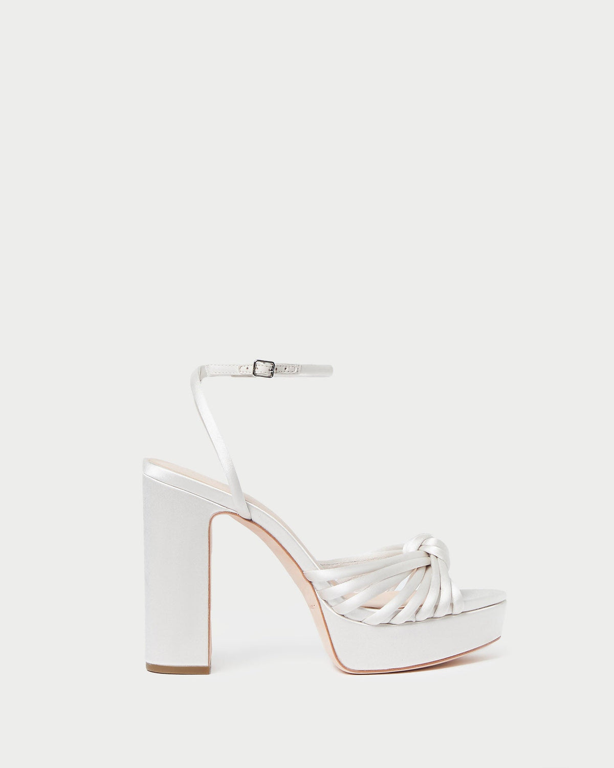 Loeffler Randall Discount - Rivka Cream Knot Platform Sandal
