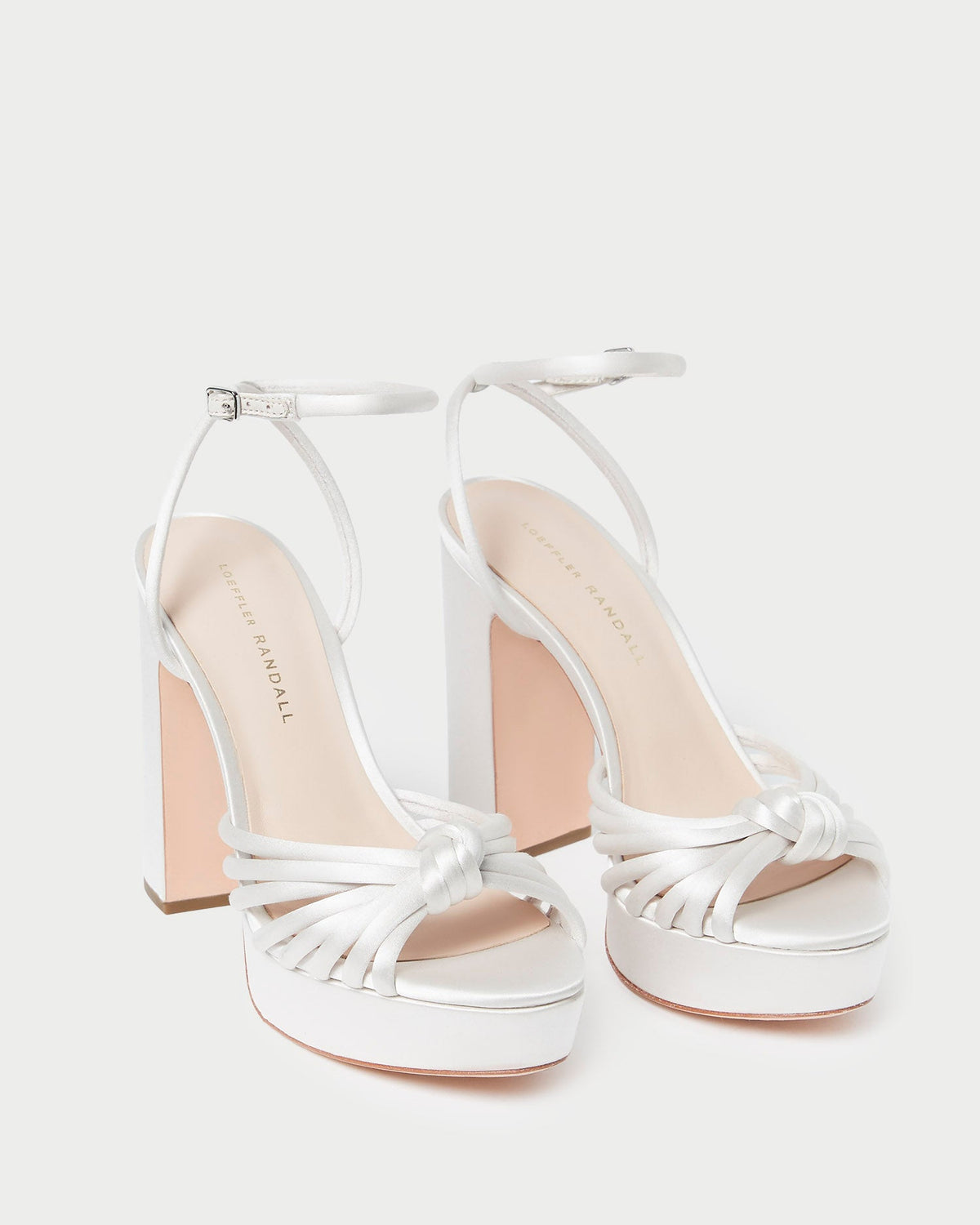 Loeffler Randall Discount - Rivka Cream Knot Platform Sandal