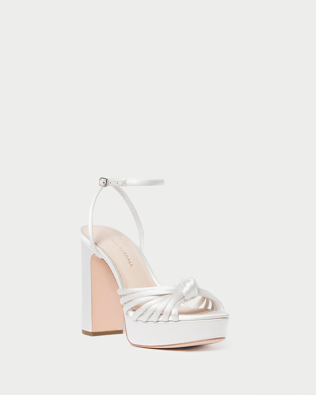 Loeffler Randall Discount - Rivka Cream Knot Platform Sandal