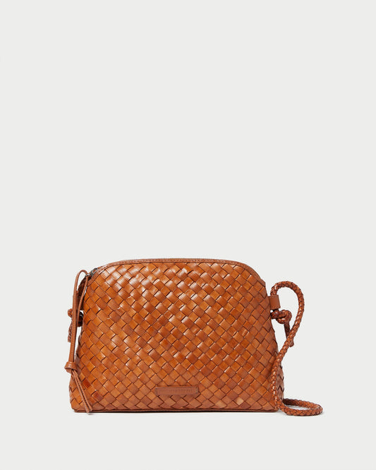 Loeffler Randall Smart Buy - Mallory Timber Woven Leather Crossbody