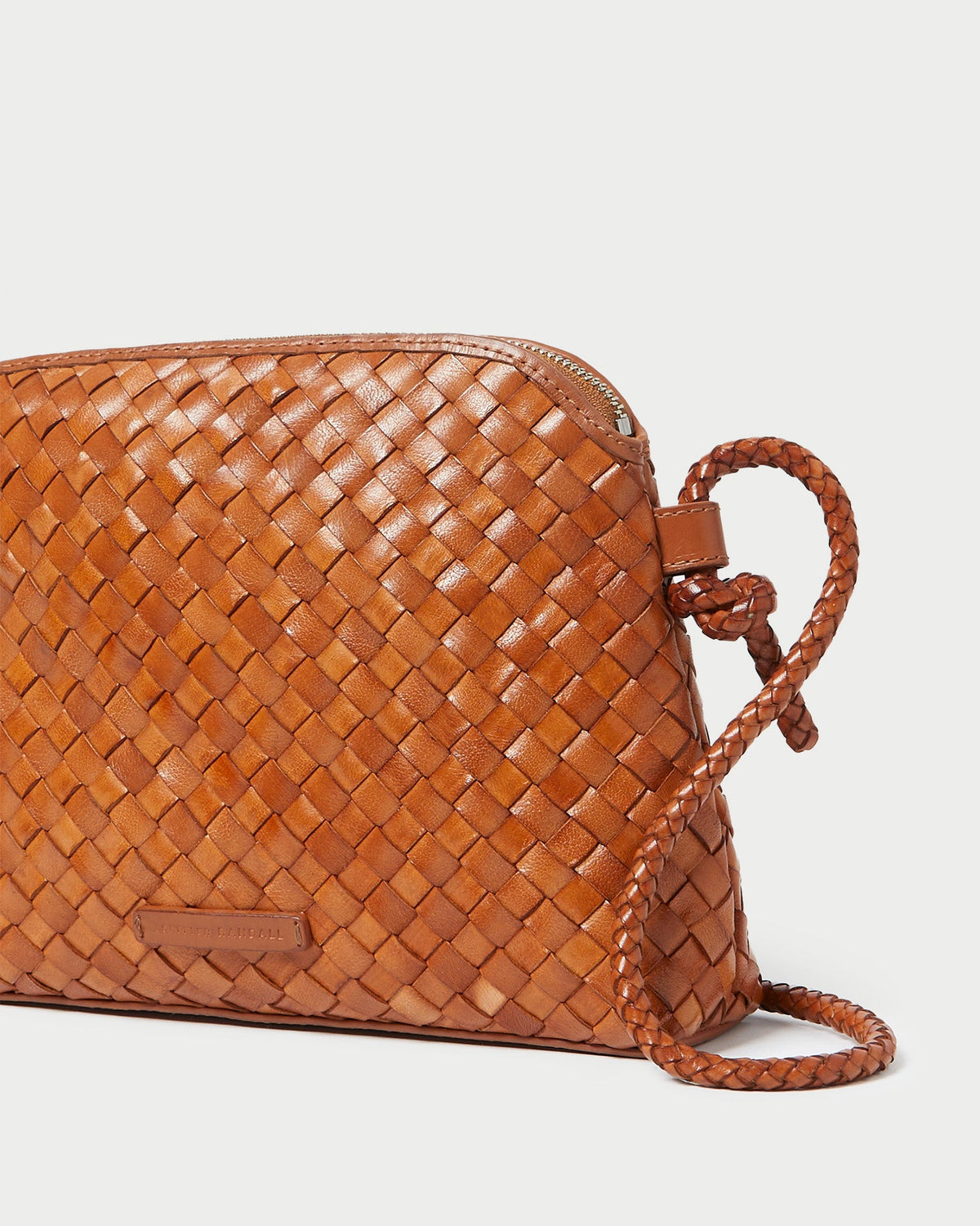 Loeffler Randall Smart Buy - Mallory Timber Woven Leather Crossbody