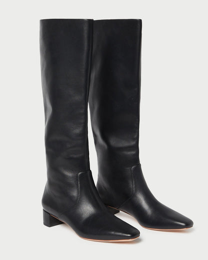 Loeffler Randall Quality - Indy Black Leather Tall Boot