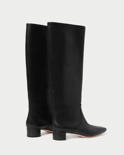 Loeffler Randall Quality - Indy Black Leather Tall Boot