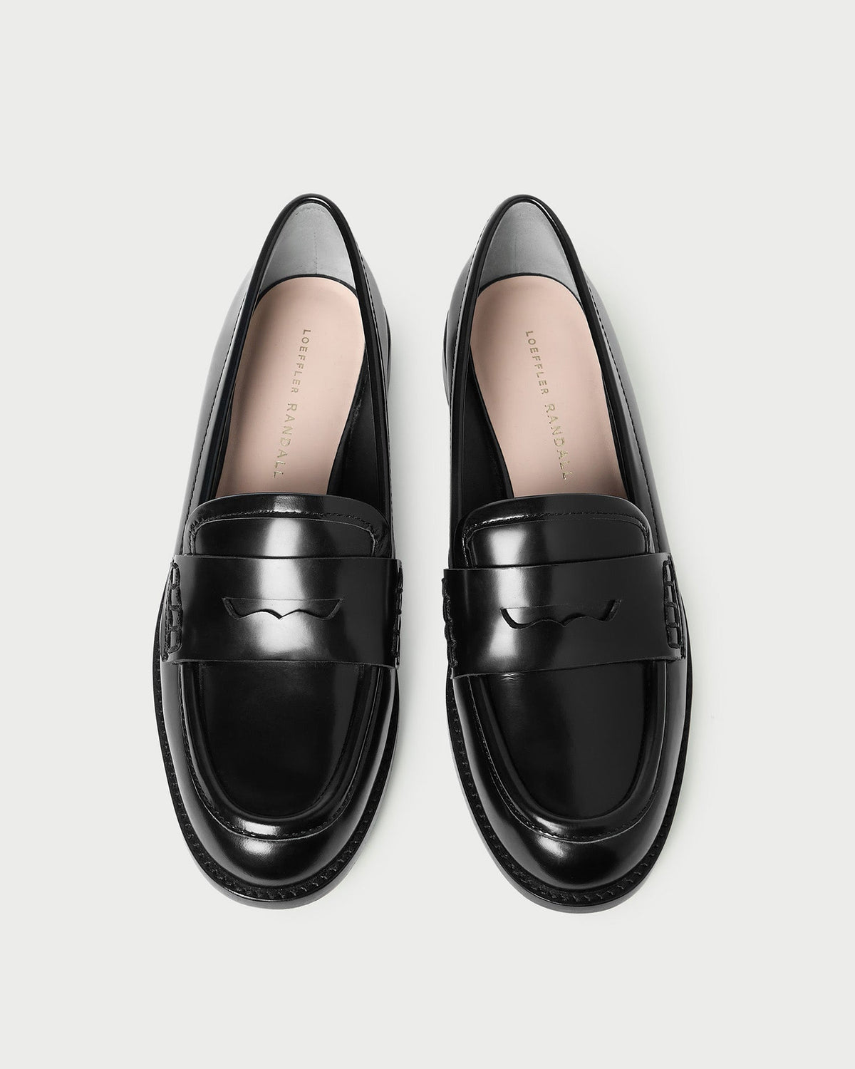 Loeffler Randall Best Price - Rachel Black Leather Loafer