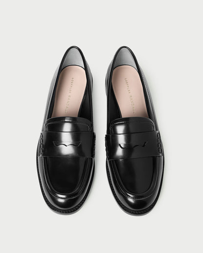 Loeffler Randall Best Price - Rachel Black Leather Loafer