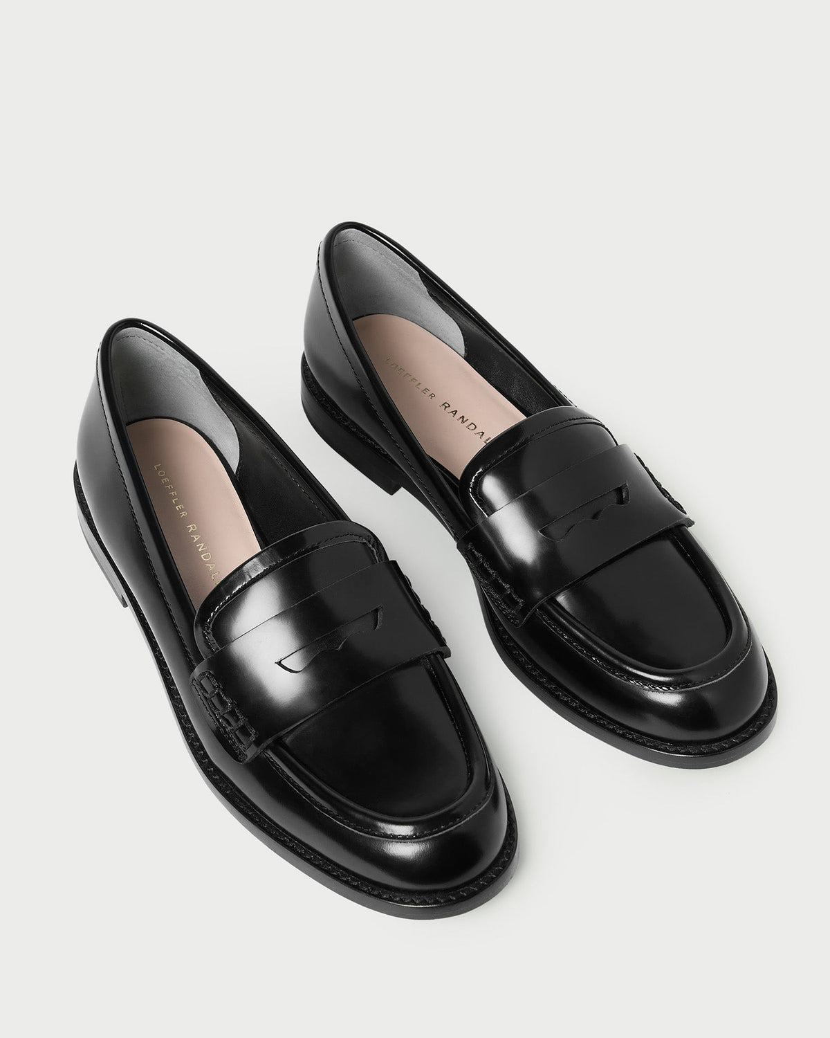 Loeffler Randall Best Price - Rachel Black Leather Loafer