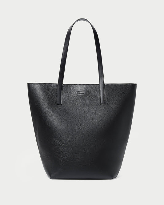 Loeffler Randall New - Walker Black Pebbled Leather Tote