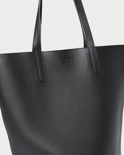Loeffler Randall New - Walker Black Pebbled Leather Tote