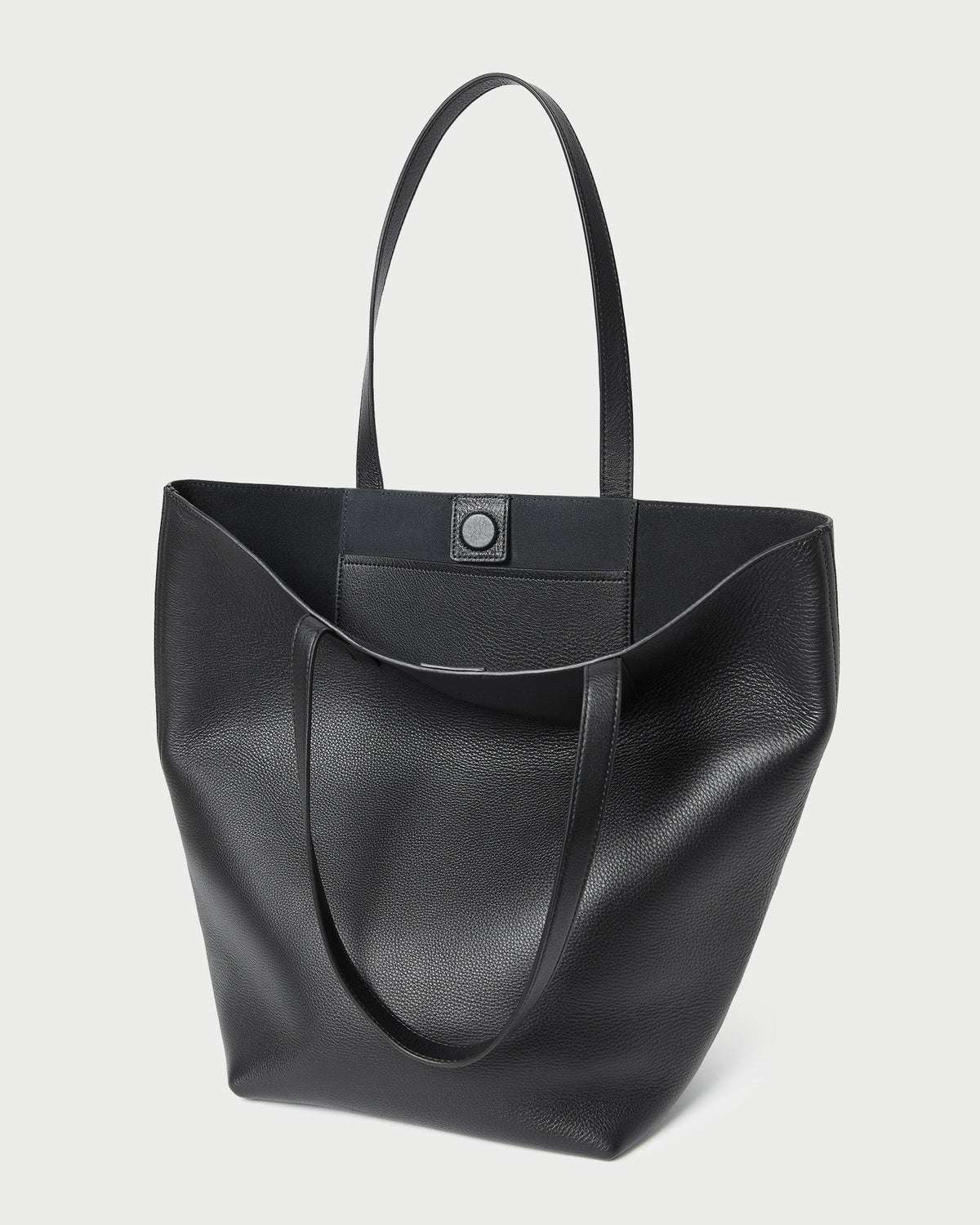 Loeffler Randall New - Walker Black Pebbled Leather Tote