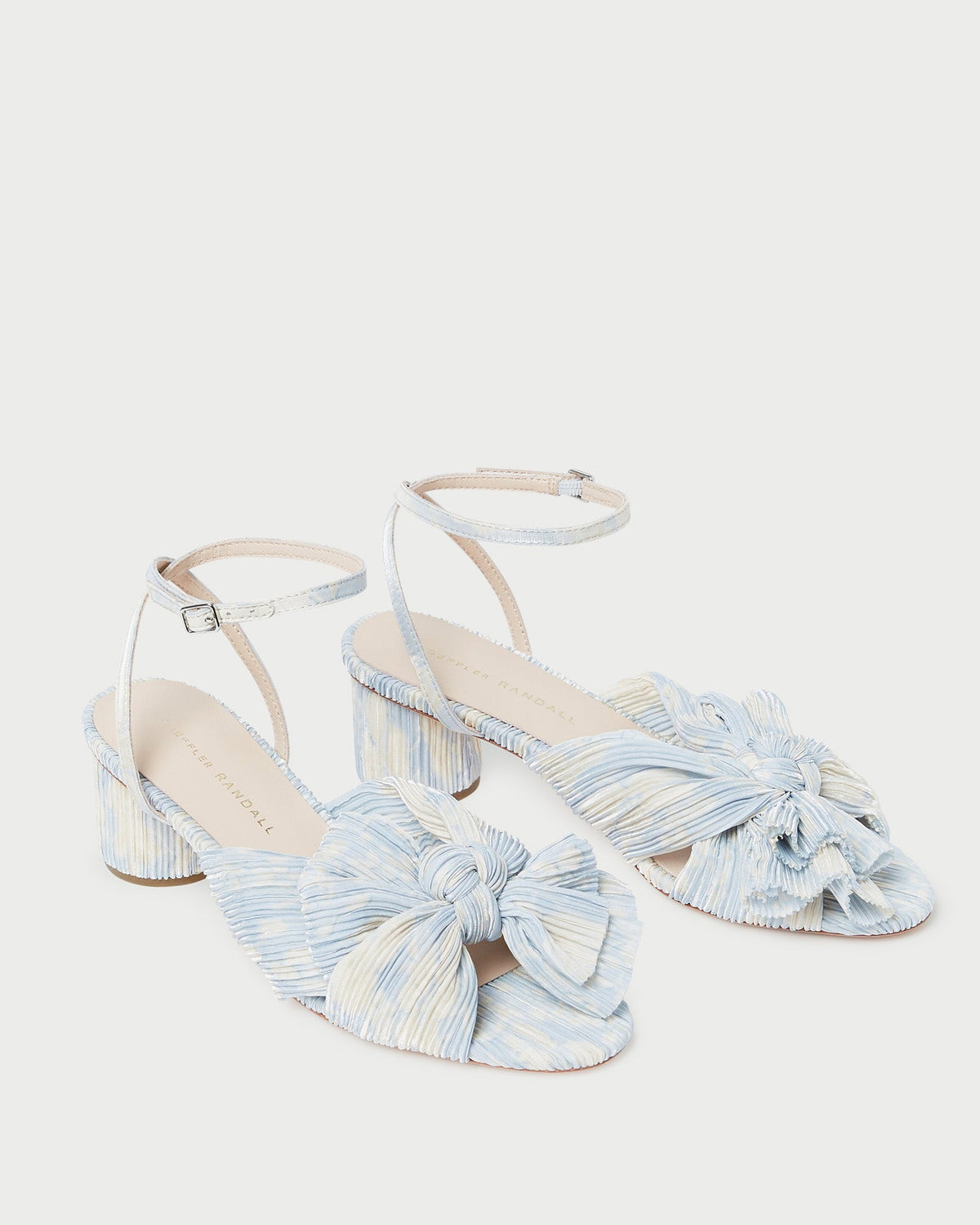 Loeffler Randall Recommended - Dahlia Blue Floral Bow Heel