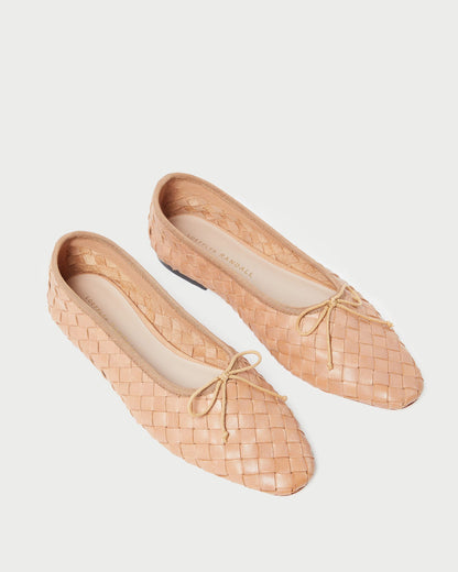 Loeffler Randall Premium - Landry Honey Woven Ballet Flat