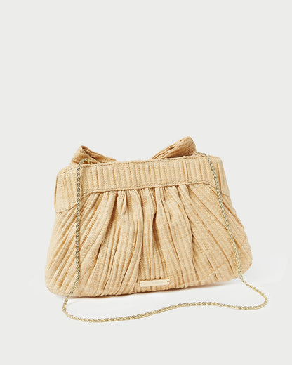 Loeffler Randall Special Offer - Rayne Natural Bow Clutch