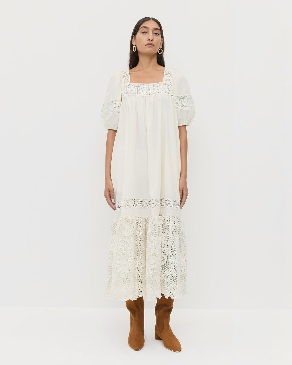 Loeffler Randall Smart Buy - Jo Puff-Sleeve Dress