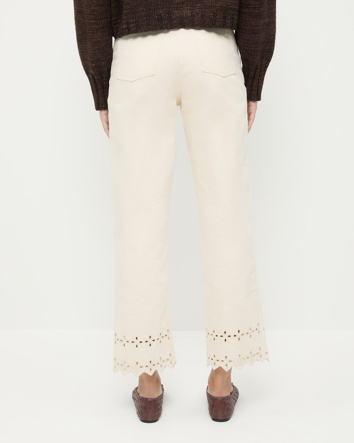 Loeffler Randall New - Demi Embroidered Pant
