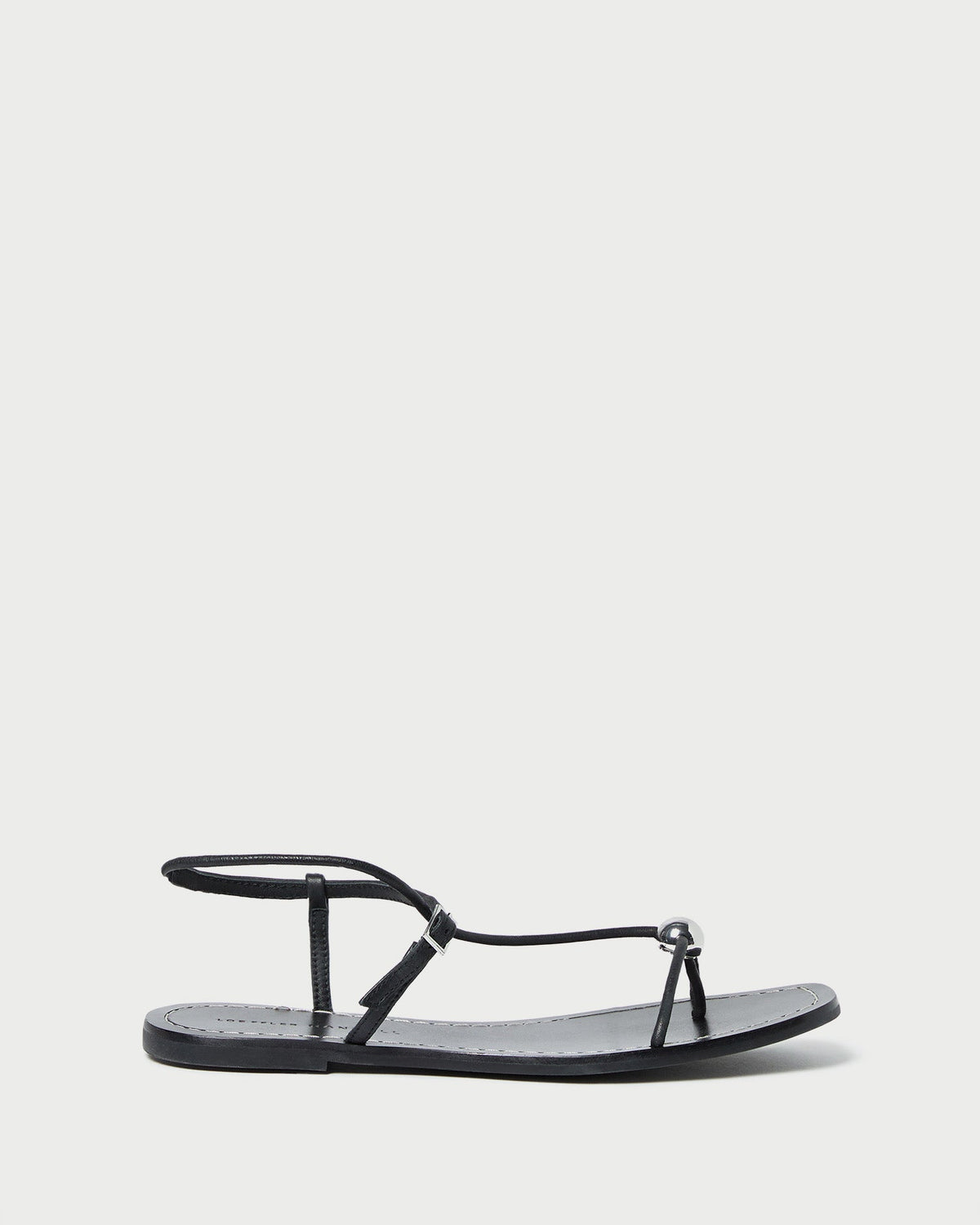 Loeffler Randall Top Pick - Lara Black Leather Sandal