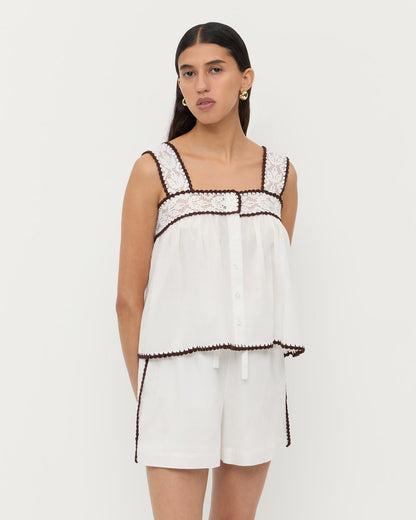 Loeffler Randall Essential - Marta Sleeveless Top