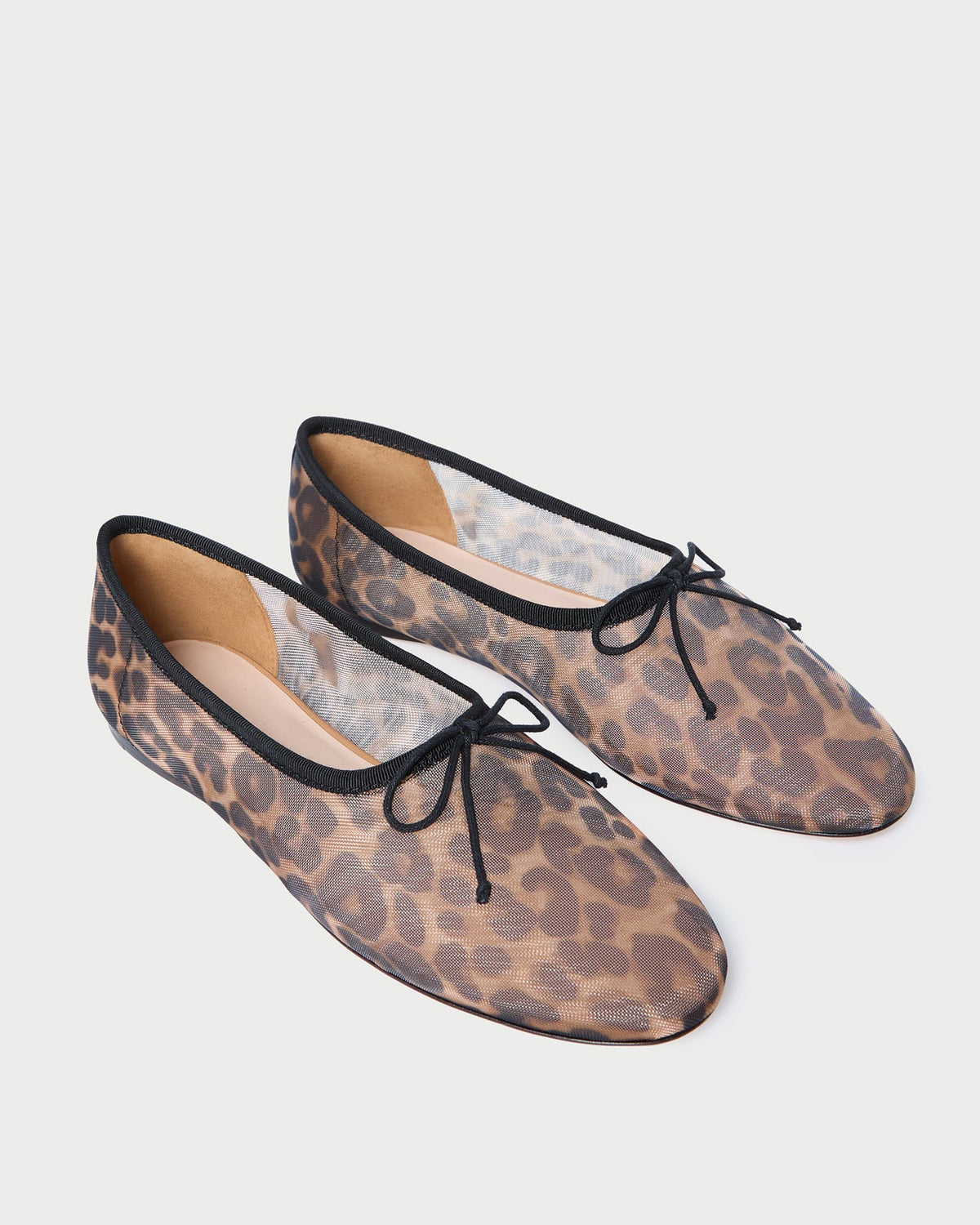 Loeffler Randall Everyday - Landon Leopard Mesh Ballet Flat