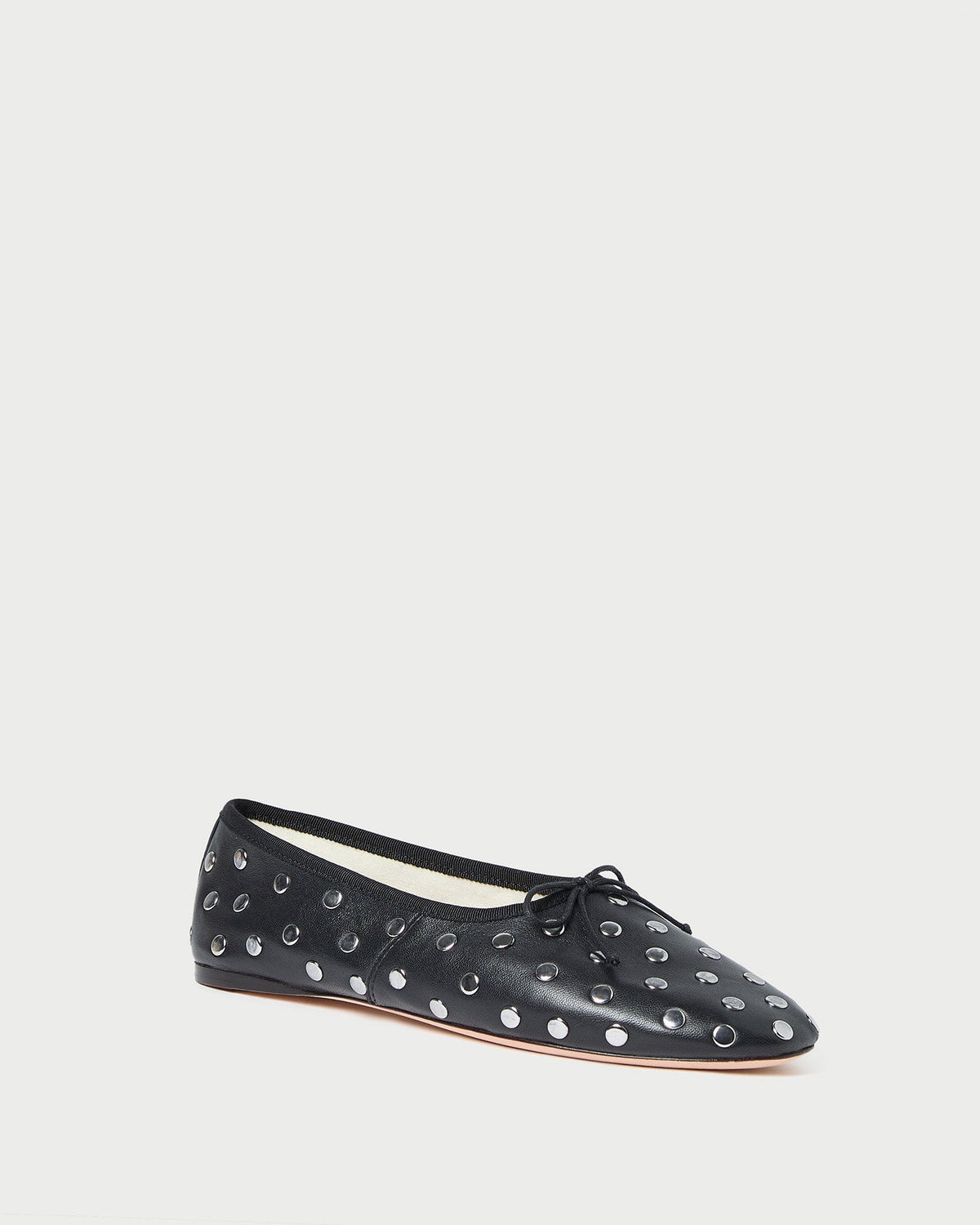 Loeffler Randall Trusted - Landon Black/Silver Ballet Flat