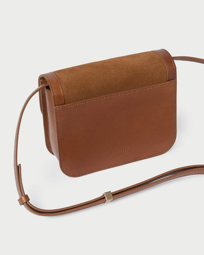 Loeffler Randall Trending - Desi Cacao Suede/Leather Crossbody