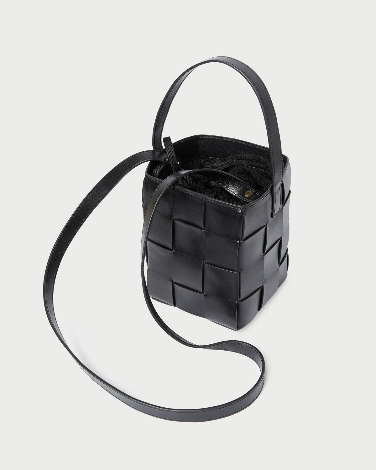 Loeffler Randall Recommended - Laith Black Leather Bucket Bag