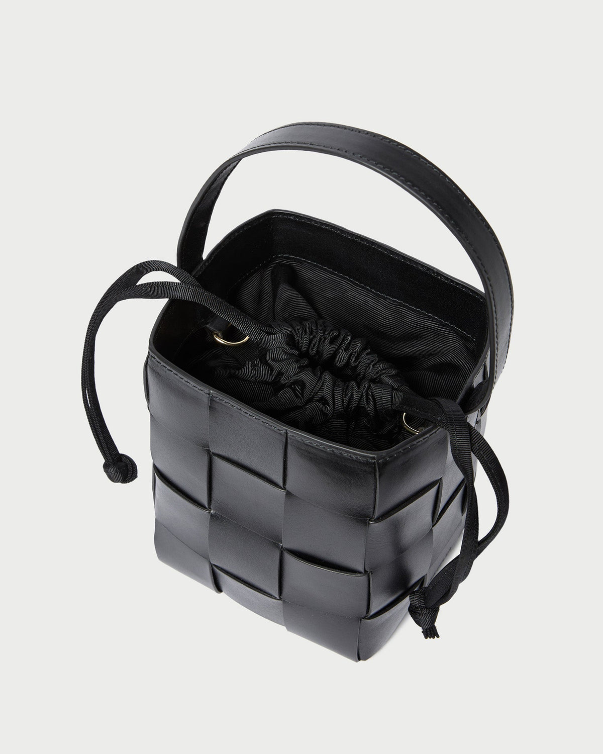 Loeffler Randall Recommended - Laith Black Leather Bucket Bag