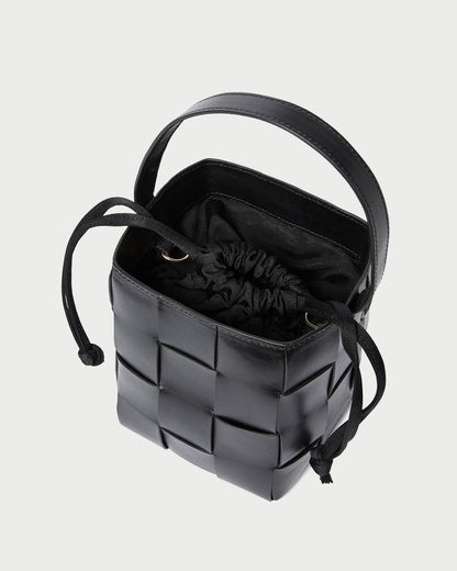 Loeffler Randall Recommended - Laith Black Leather Bucket Bag