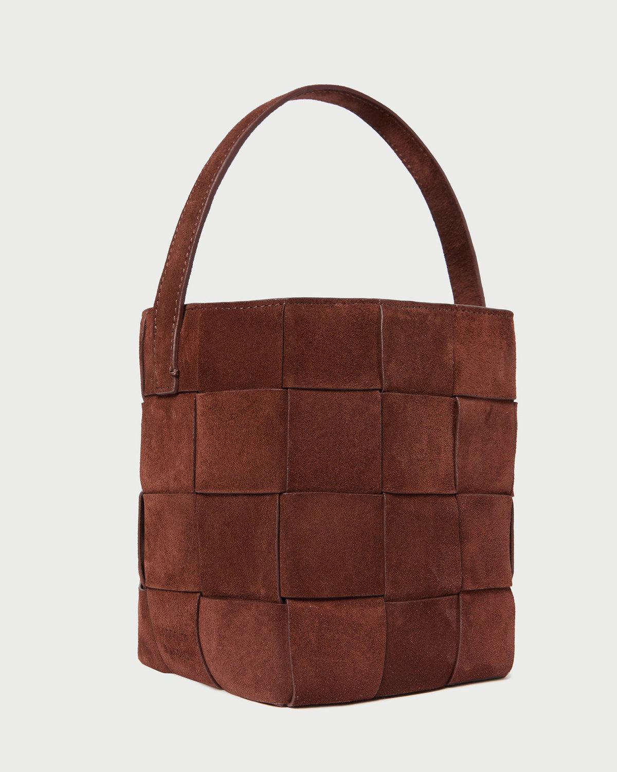 Loeffler Randall Discount - Laith Espresso Suede Bucket Bag