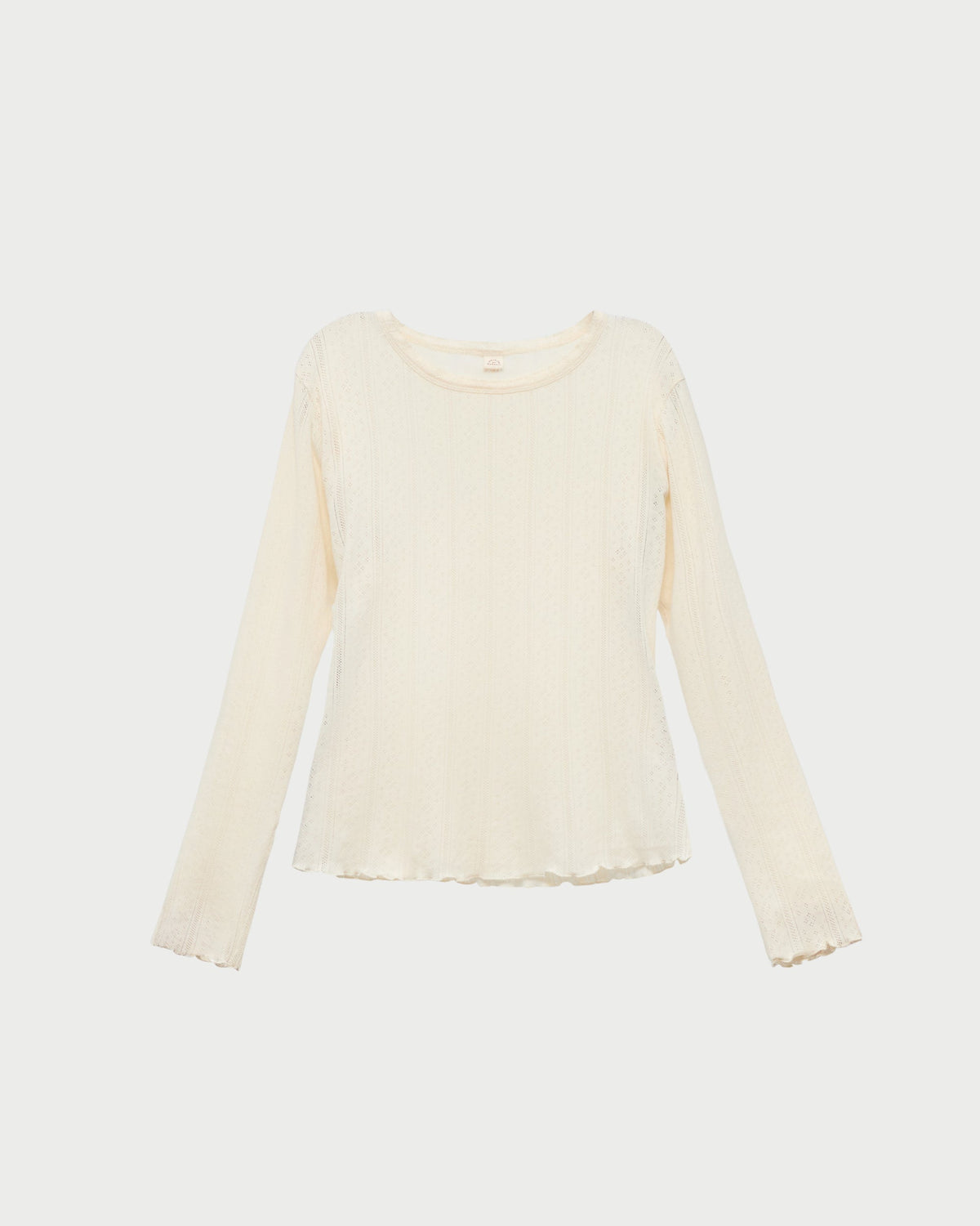 Loeffler Randall Best Price - Lolo Pointelle Long-Sleeve Tee