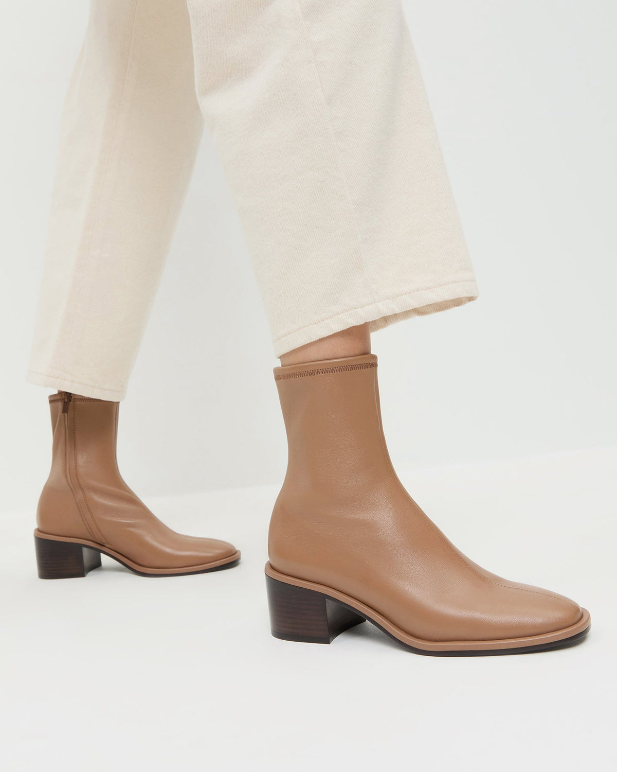 Loeffler Randall Special Offer - Roxy Safari Leather Ankle Bootie