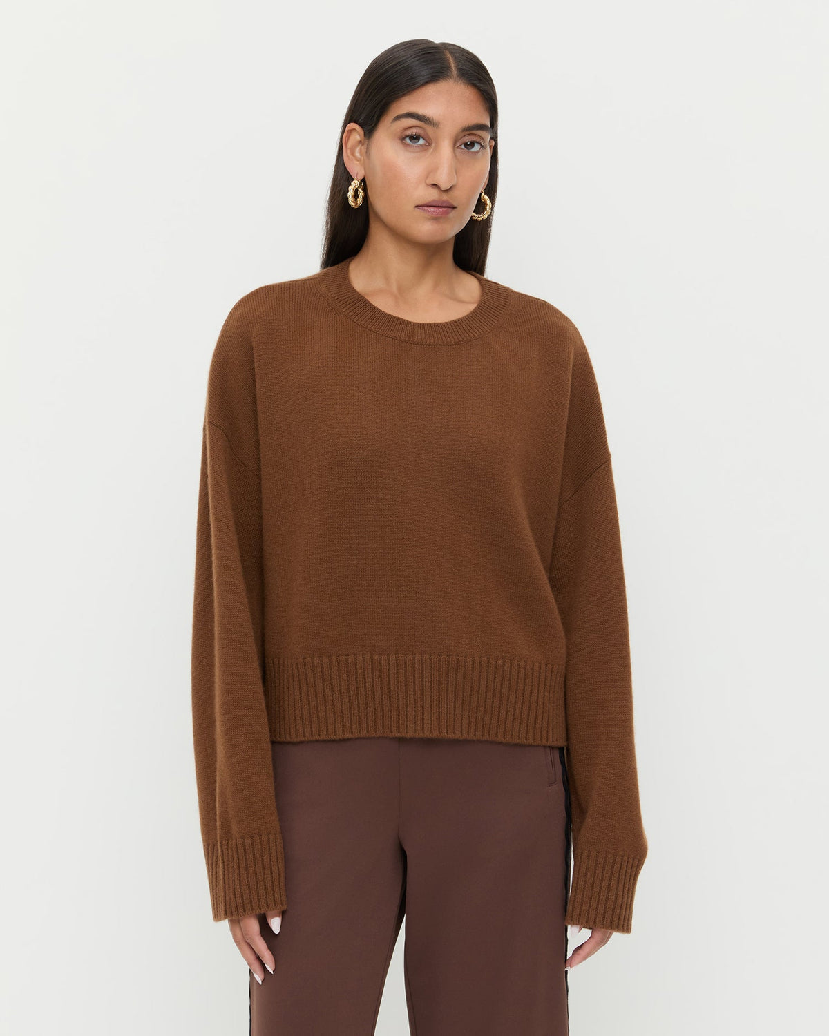 Loeffler Randall Classic - Lana Cashmere Sweater
