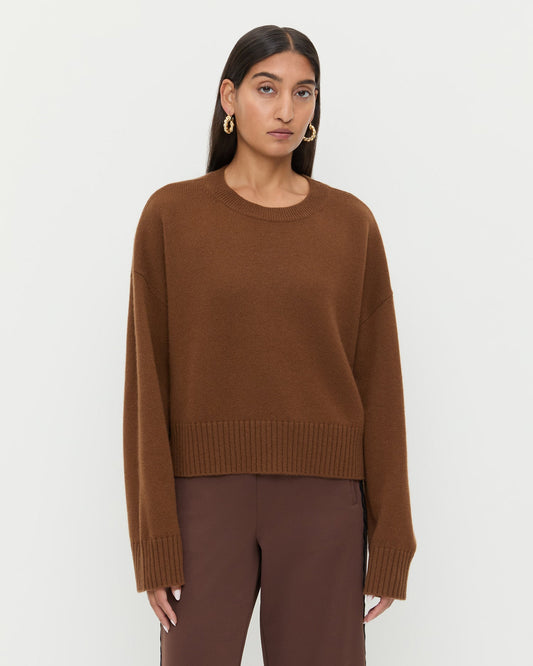 Loeffler Randall Classic - Lana Cashmere Sweater