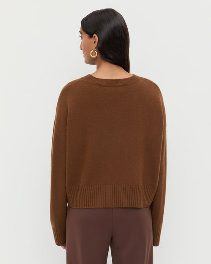 Loeffler Randall Classic - Lana Cashmere Sweater