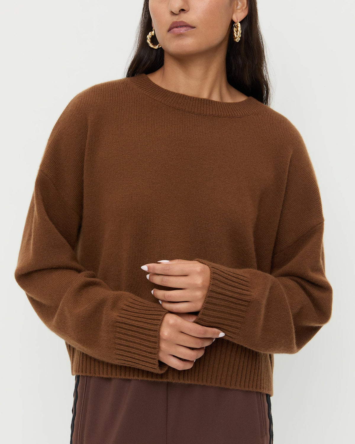 Loeffler Randall Classic - Lana Cashmere Sweater