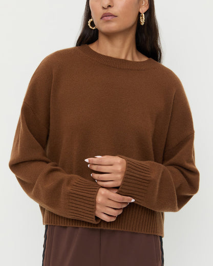 Loeffler Randall Classic - Lana Cashmere Sweater