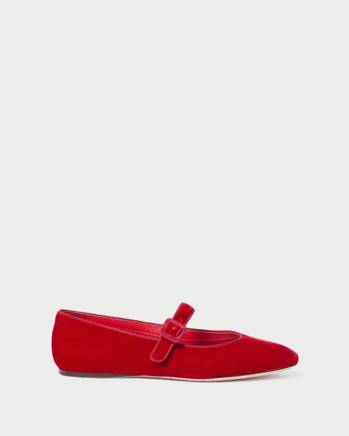 Loeffler Randall Value - Ginger Red Velvet Mary Jane