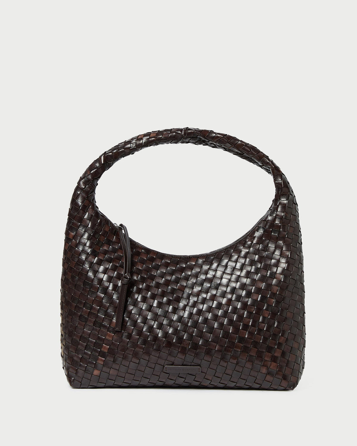 Loeffler Randall Discount - Willow Chocolate Woven Hobo Bag